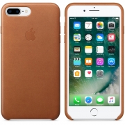 Кожаный чехол для iPhone 7 Plus, золотисто-коричневый цвет