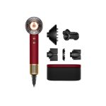 Фен Supersonic Nural™ hair dryer – Straight+Wavy (Red Velvet/Gold)