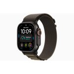 Apple Watch Ultra 4 Black Titanium Dark Olive Alpine Loop S