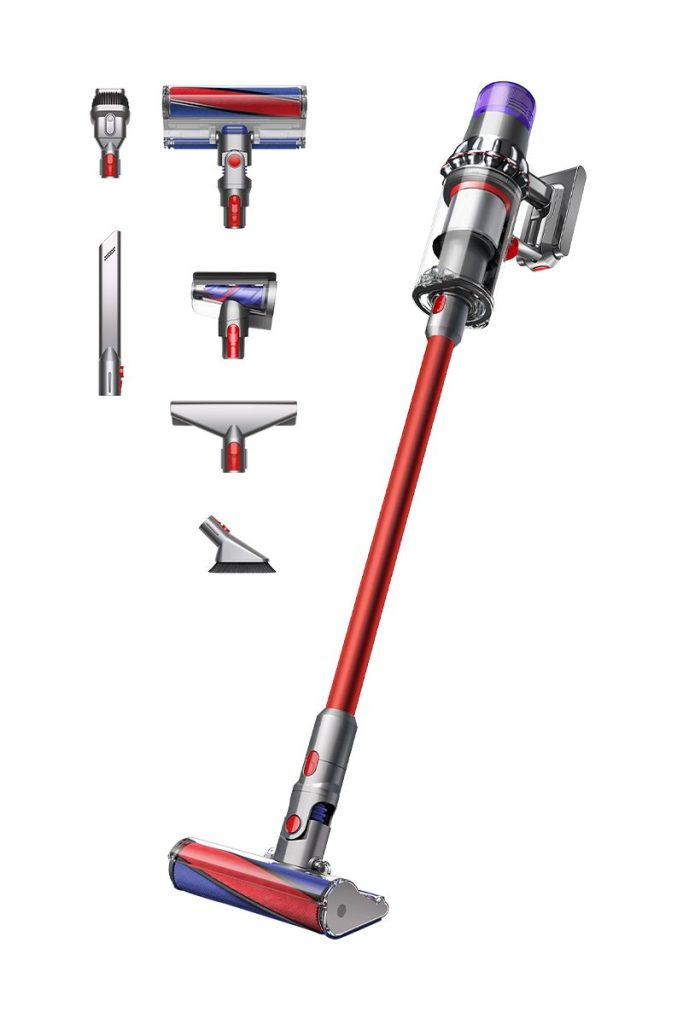 Пылесос Dyson V11 Fluffy (Nickel/Red)
