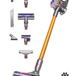 Пылесос Dyson V8 Absolute (Yellow/Nickel), 6 насадок